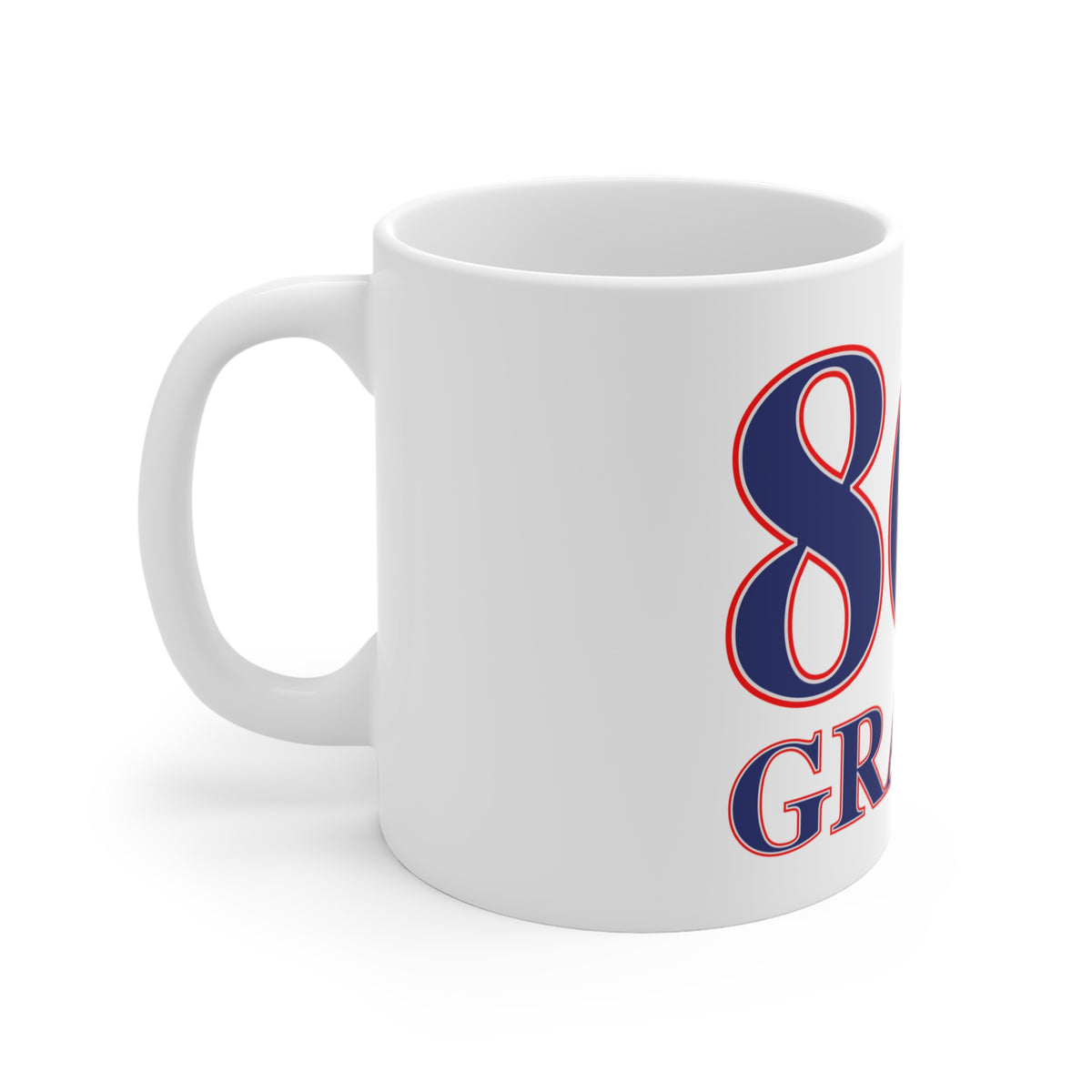 860 Granby Red, White & Blue Mug 11oz