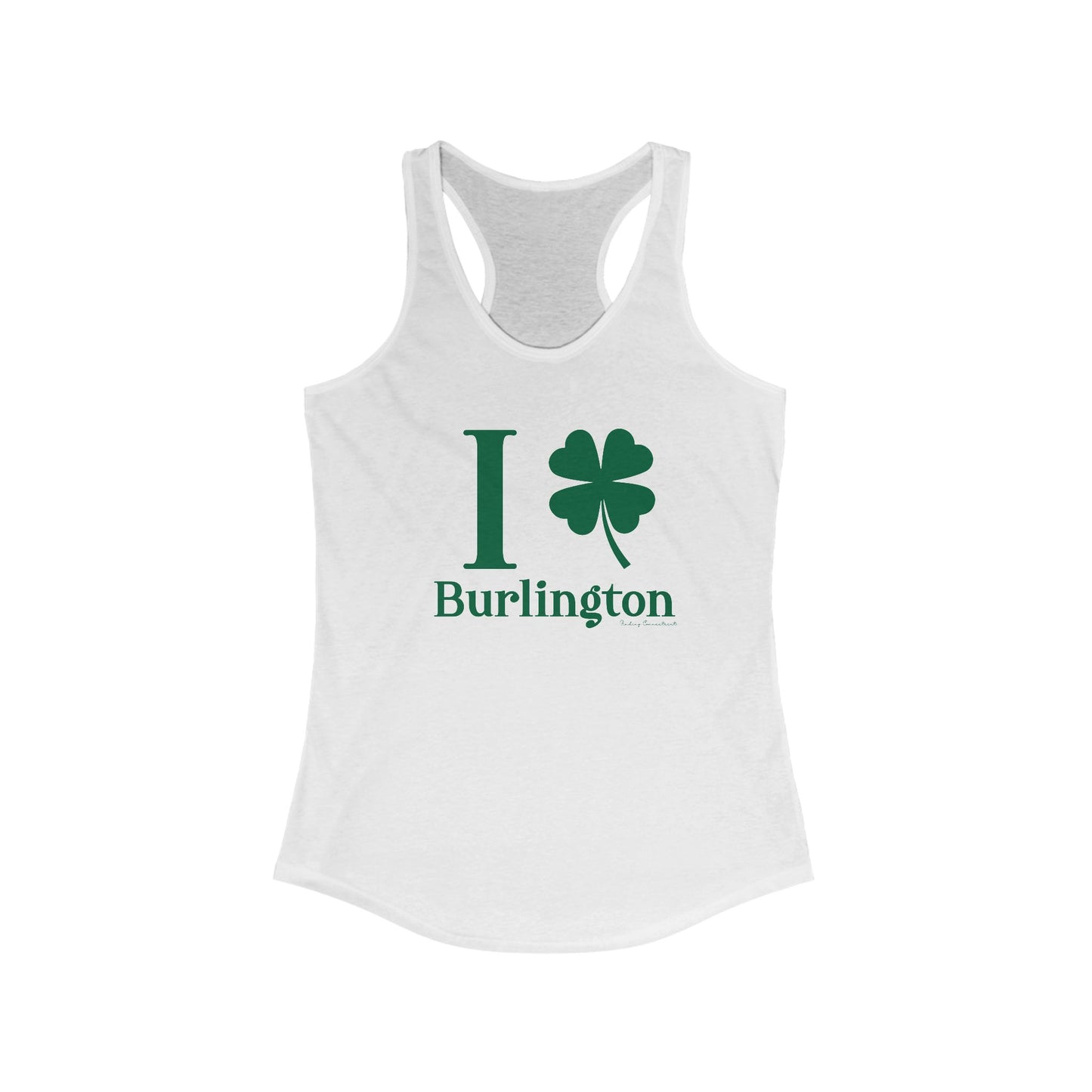 I Clover Burington Women's Ideal Racerback Tank Top