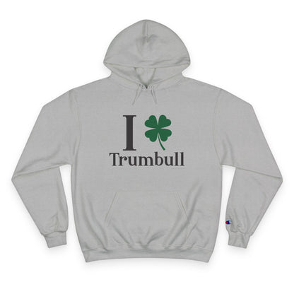 I Clover Trumbull Champion Hoodie