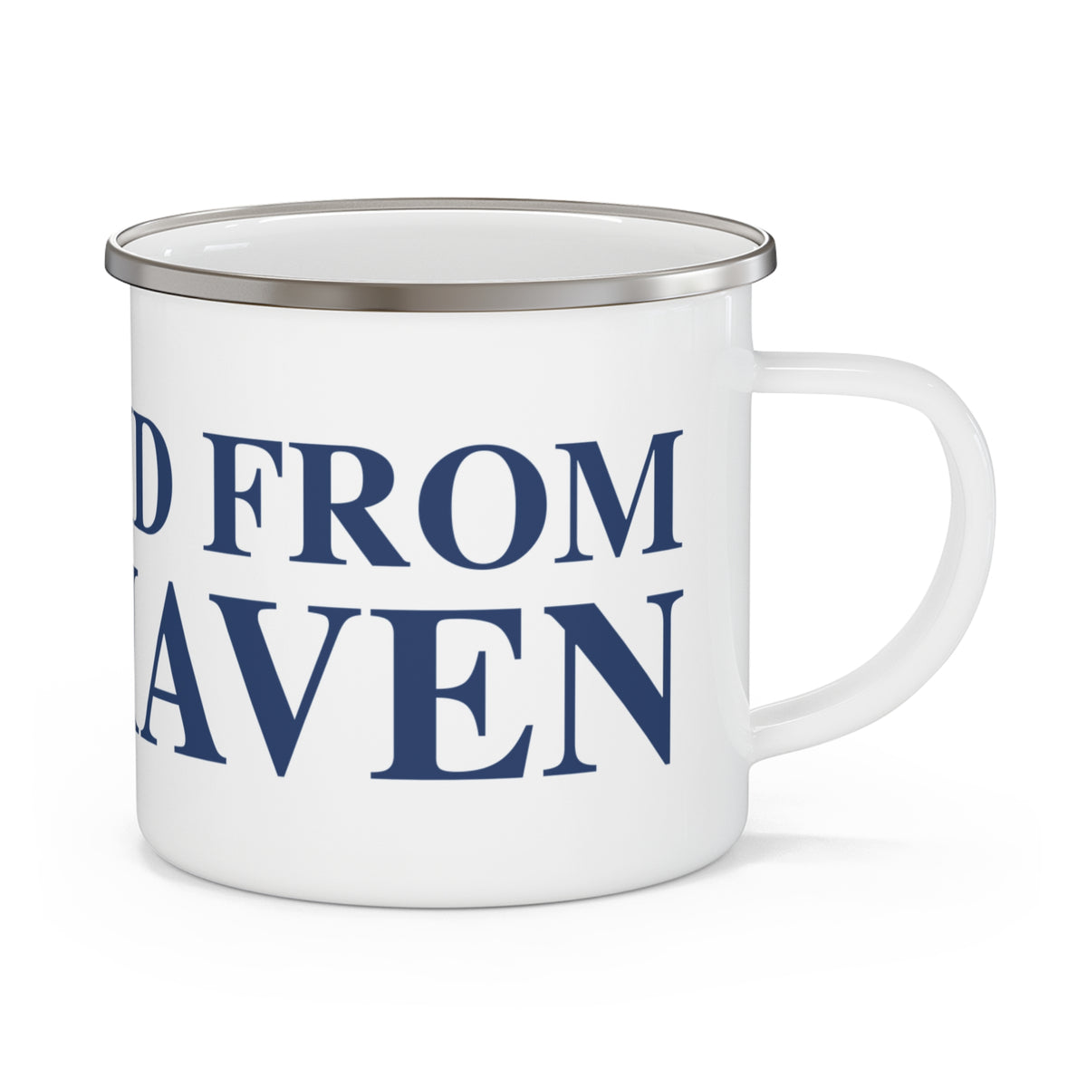 Just a kid from New Haven Enamel Camping Mug