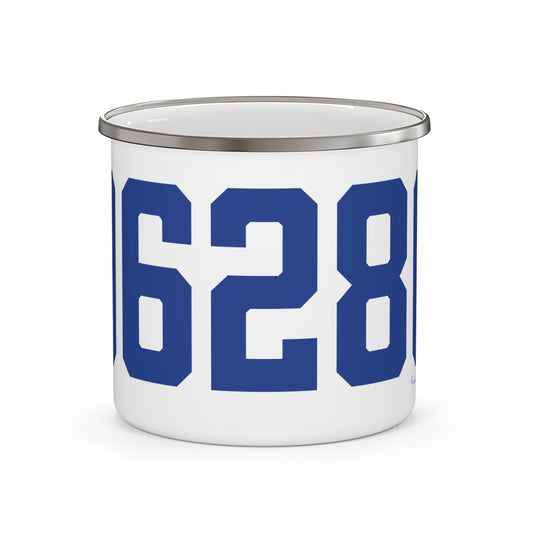 06280 Windham Connecticut Zip Code Enamel Camping Mug