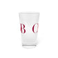 41 Tilt Cos Cob Pint Glass, 16oz