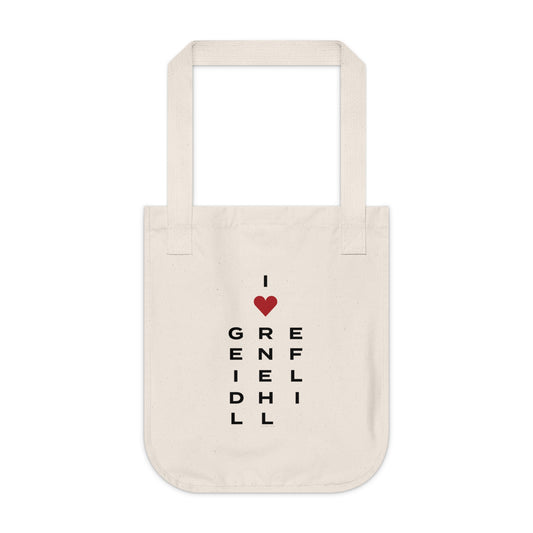Greenfield Hill Vision Organic Canvas Tote Bag