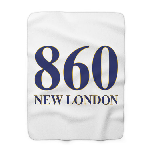 860 New London  Sherpa Fleece Blanket