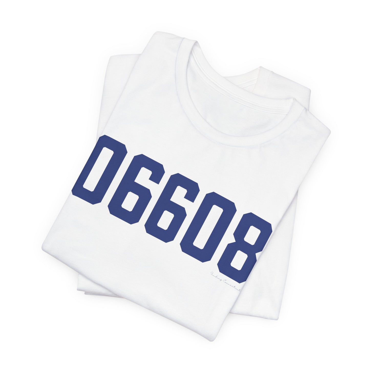 06608 Bridgeport Connecticut Zip Code Unisex Jersey Short Sleeve T-Shirt