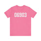 06903 Stamford CT Zip Code Unisex Jersey Short Sleeve T-Shirt