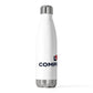 Love Compo Beach 20oz Insulated Bottle