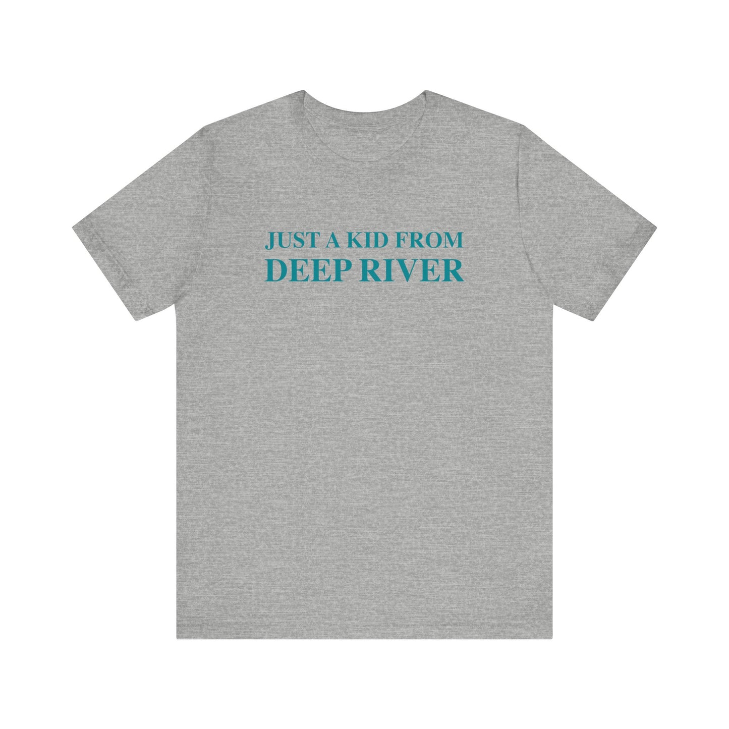 Just a kid from Deep River Unisex Jersey Short Sleeve Tee