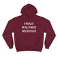 I Really Really Miss Woodstock Champion Hoodie