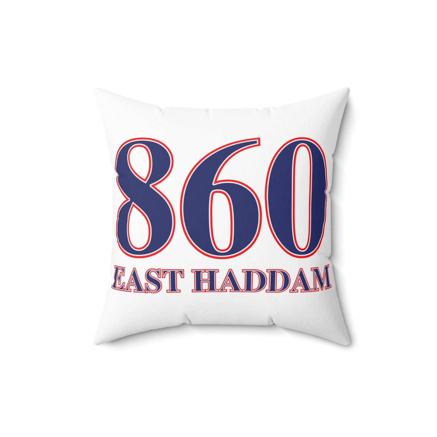 860 East Haddam Red, White & Blue Spun Polyester Square Pillow