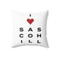 Sasco Hills Vision Spun Polyester Square Pillow