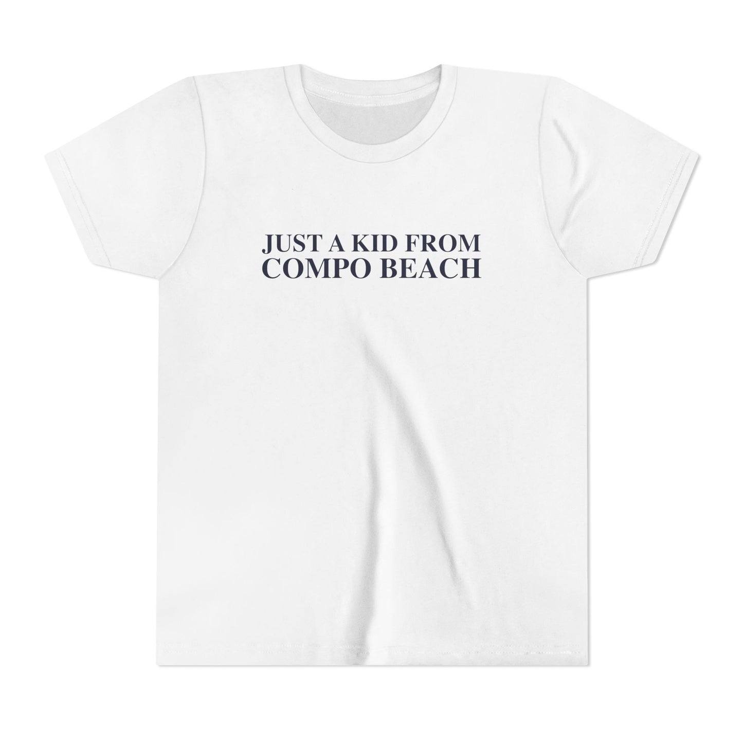 Just a kid from Compo Beach Youth Short Sleeve T-Shirt