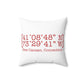 New Canaan Coordinates Spun Polyester Square Pillow