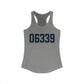 06339 Ledyard Connecticut Zip Code Women's Ideal Racerback Tank Top