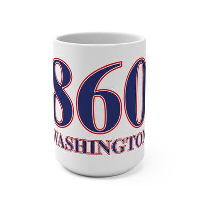 Washington Red, White & Blue Mug 15oz