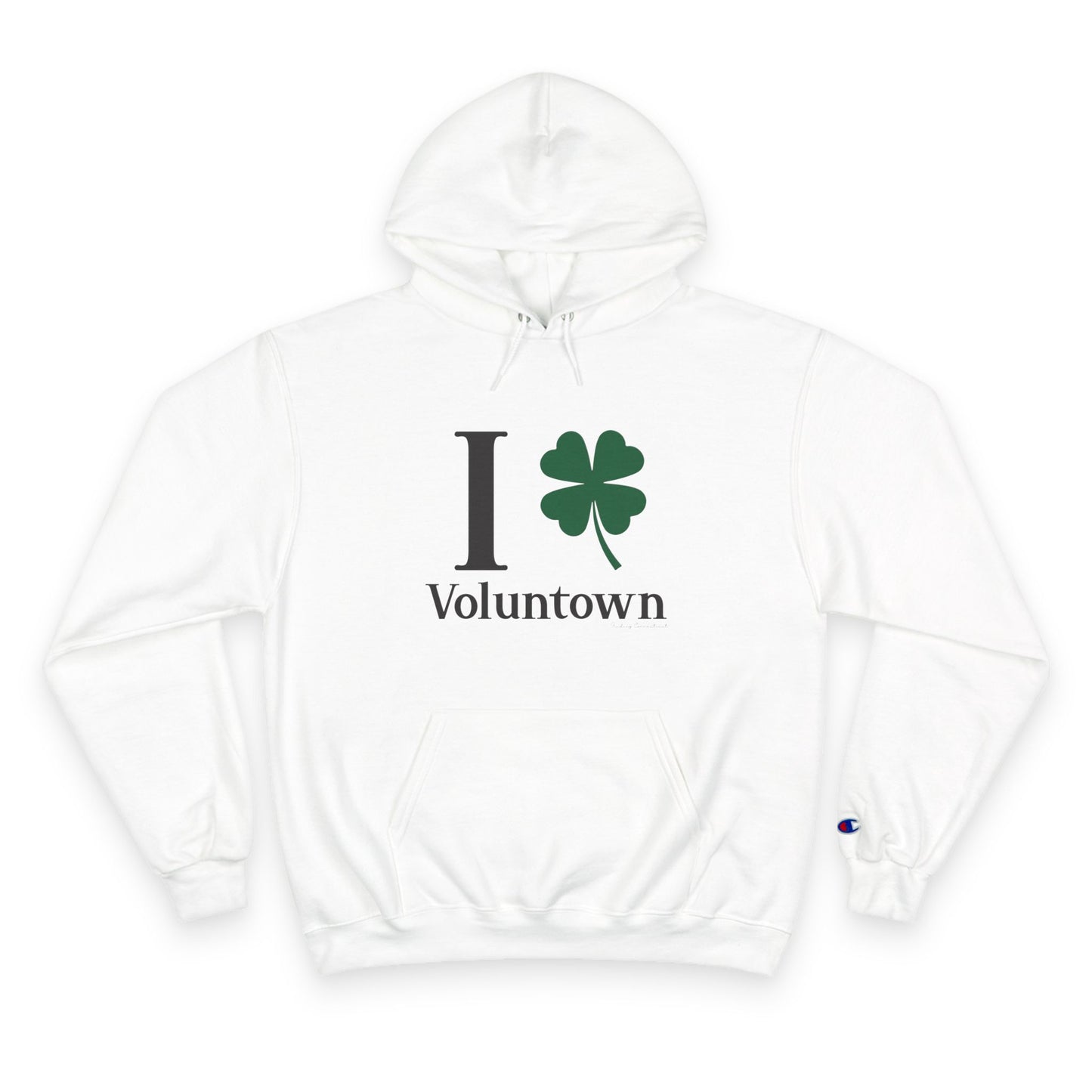 I Clover Voluntown Champion Hoodie