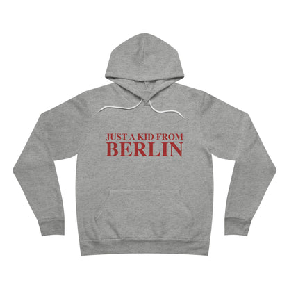 Just a kid from Berlin Unisex Sponge Fleece Pullover Hoodie