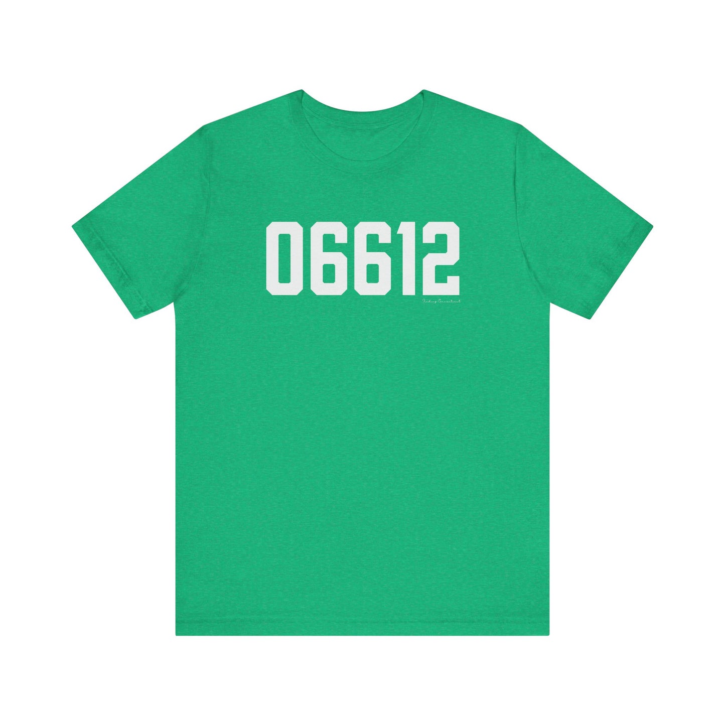 06612 Easton CT Zip Code Unisex Jersey Short Sleeve T-Shirt