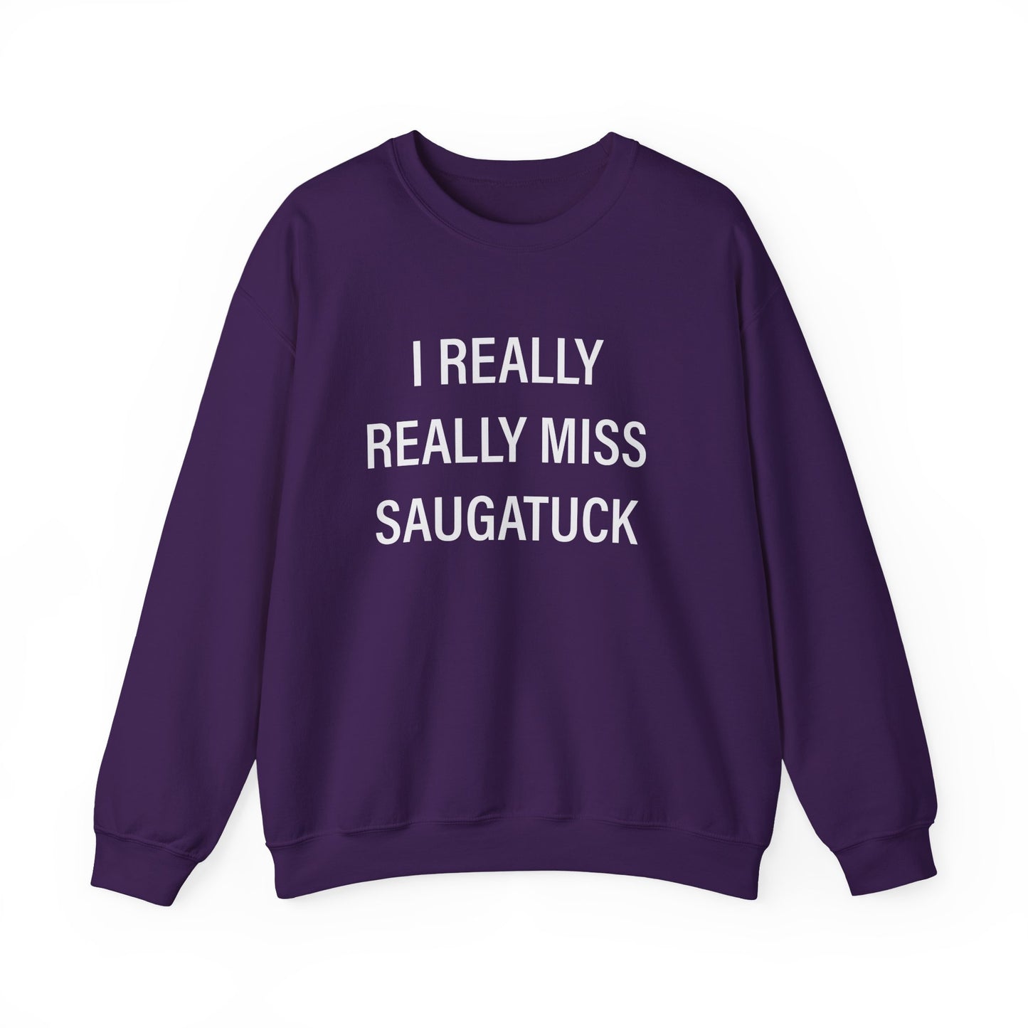 I Really Really Miss Saugatuck Unisex Heavy Blend™ Crewneck Sweatshirt