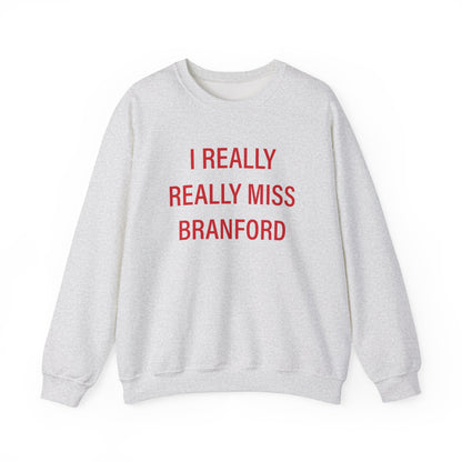 I Really Really Miss Branford Unisex Heavy Blend™ Crewneck Sweatshirt