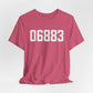06883 Weston CT Zip Code Unisex Jersey Short Sleeve T-Shirt