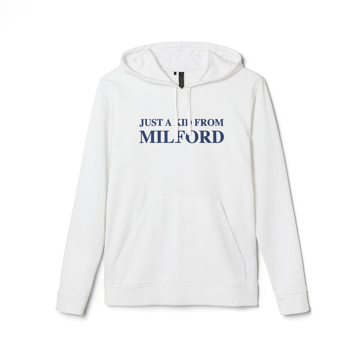 Just a kid from Milford adidas Unisex Fleece Hoodie