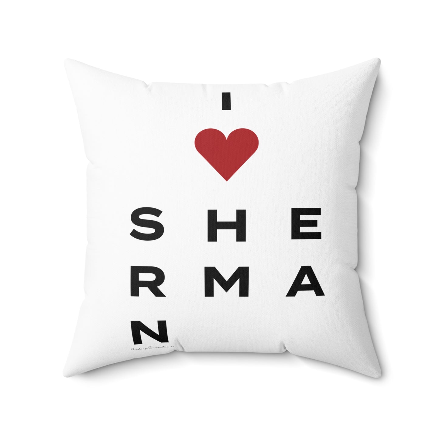 Sherman Vision Spun Polyester Square Pillow