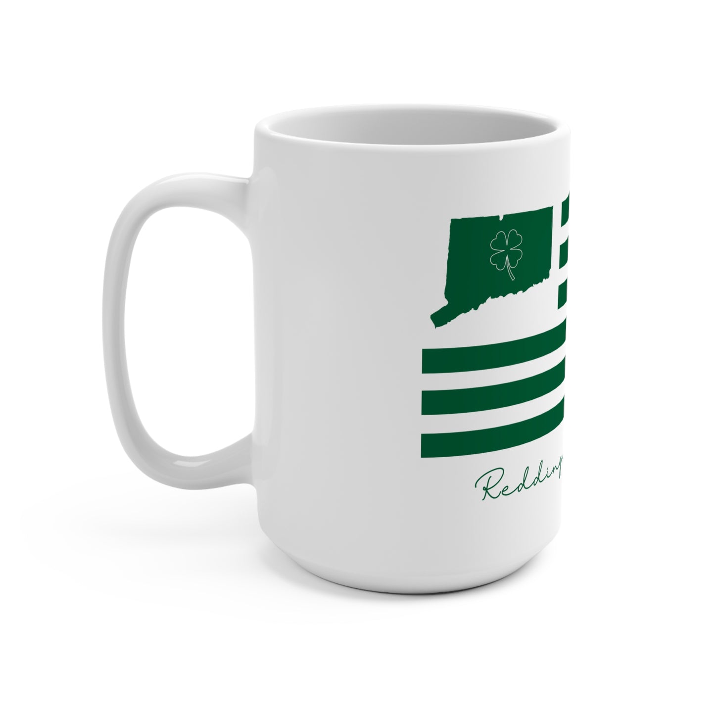 Redding Connecticut St Patrick’s Day Flag Mug 15oz