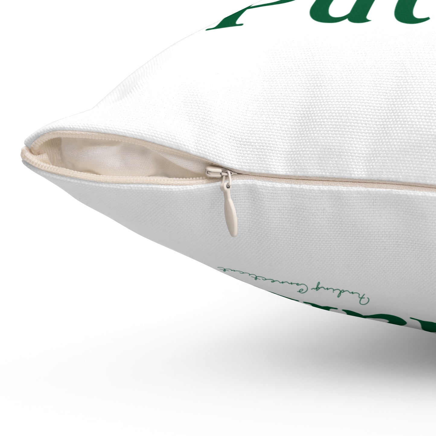 I Clover Putnam Spun Polyester Square Pillow