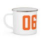 06484 Shelton Connecticut Zip Code Enamel Camping Mug