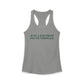 Just a kid from South Norwalk Women's Ideal Racerback Tank Top