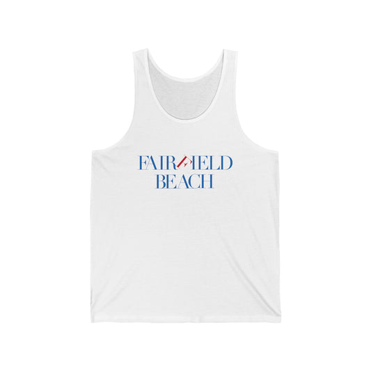 41 Tilt Fairfield Beach Unisex Jersey Tank Top