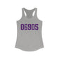 06905 Stamford Connecticut Zip Code Women's Ideal Racerback Tank Top
