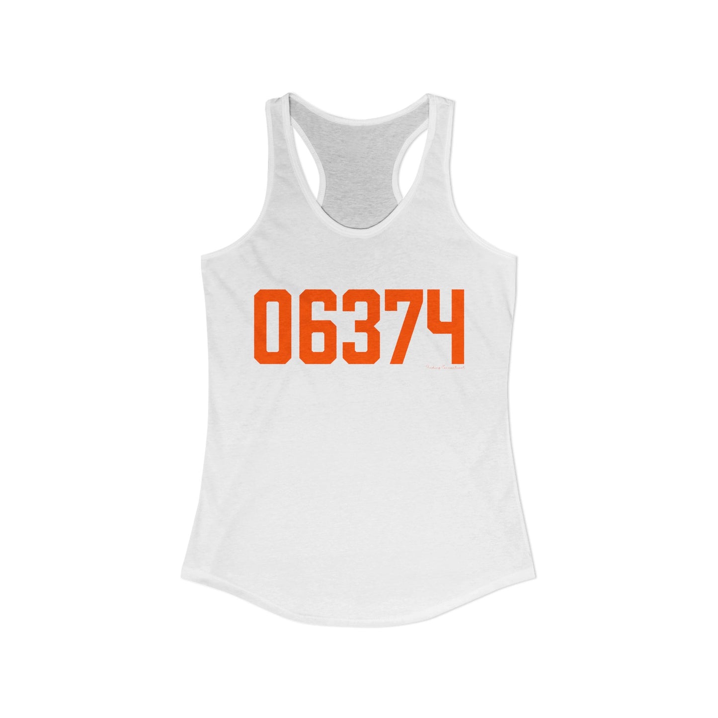06374 Plainfield Connecticut Zip CodeWomen's Ideal Racerback Tank Top