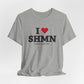 I Heart SHMN Unisex Jersey Short Sleeve T-Shirt