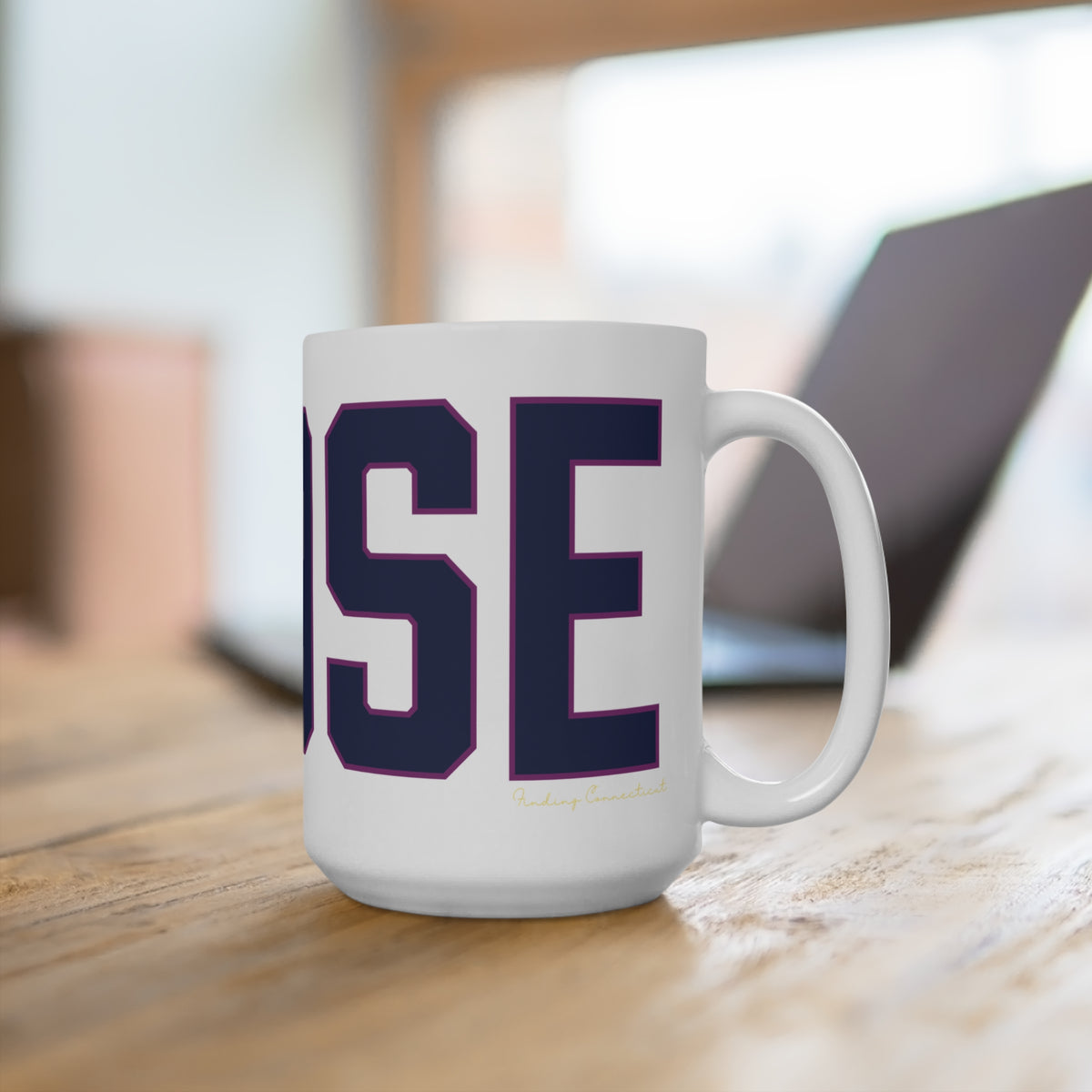 Goose Zip Code Blue & Purple Mug 15oz