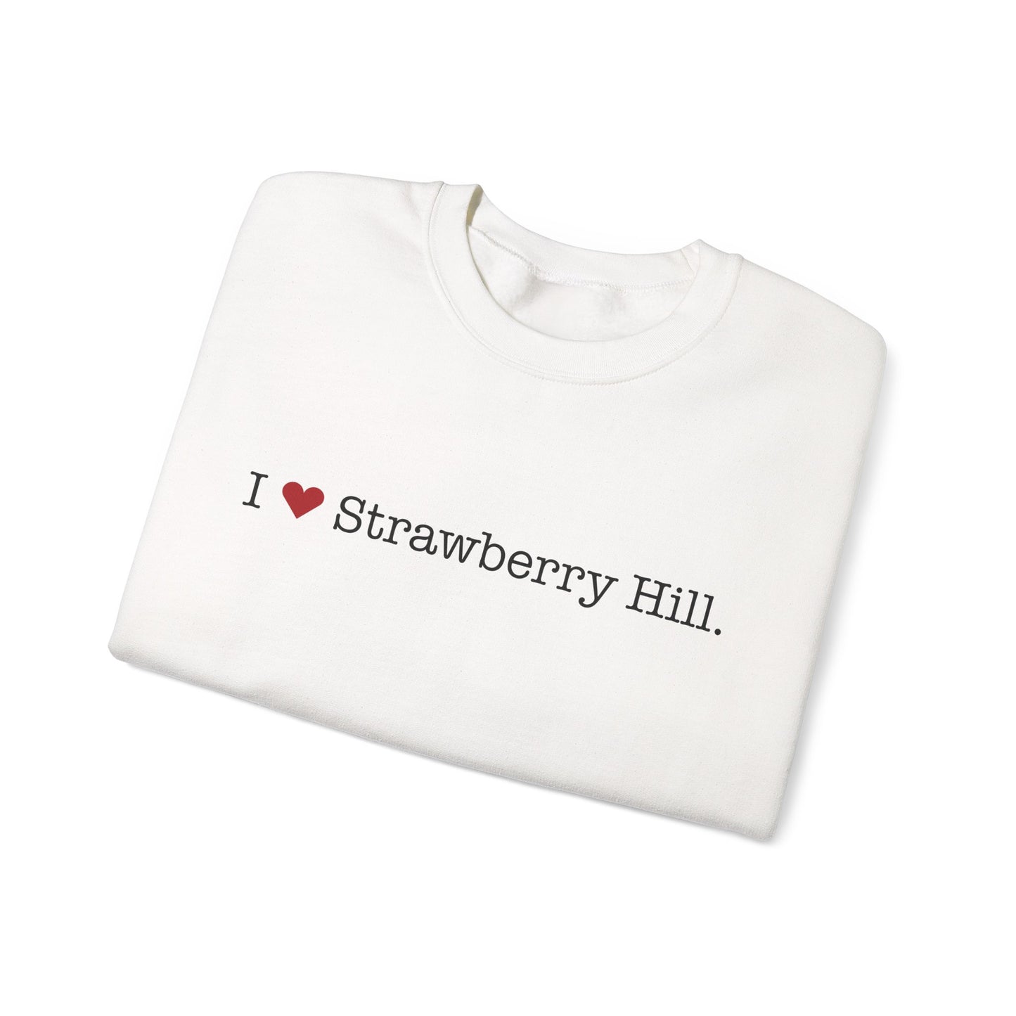 I Heart Strawberry Hill. Unisex Heavy Blend™ Crewneck Sweatshirt