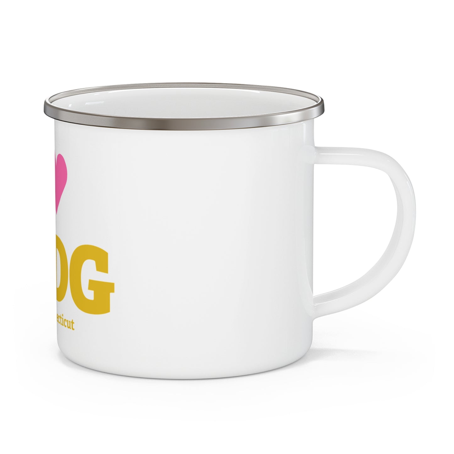 I Heart RDDG Enamel Camping Mug
