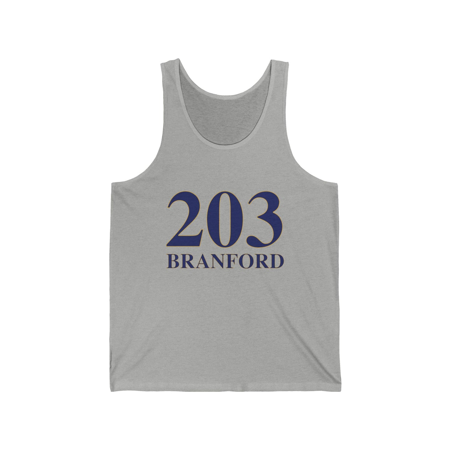 203 Branford Unisex Jersey Tank