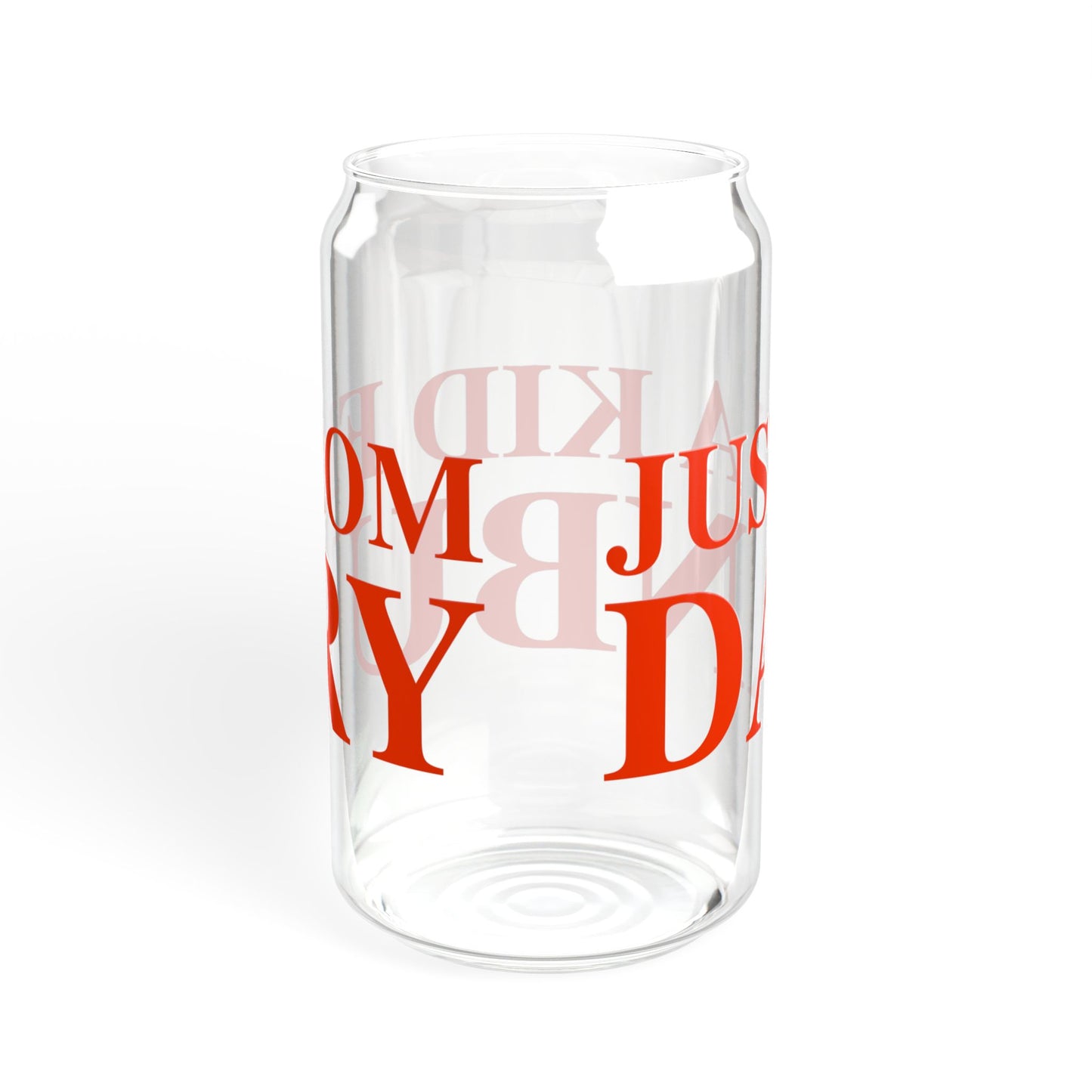 Just a kid from Danbury Sipper Glass, 16oz