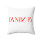 41 Tilt Danbury Spun Polyester Square Pillow