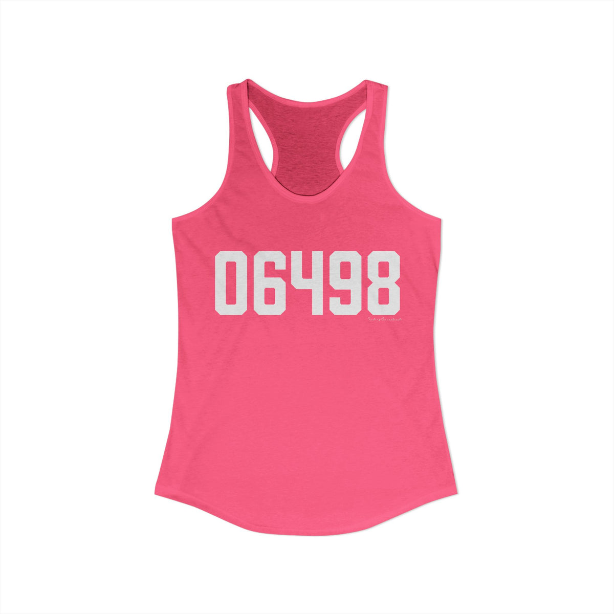 06498 Westbrook CT Zip Code Women's Ideal Racerback Tank Top