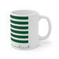 West Hartford Connecticut St. Patrick’s Day Flag Mug 11oz
