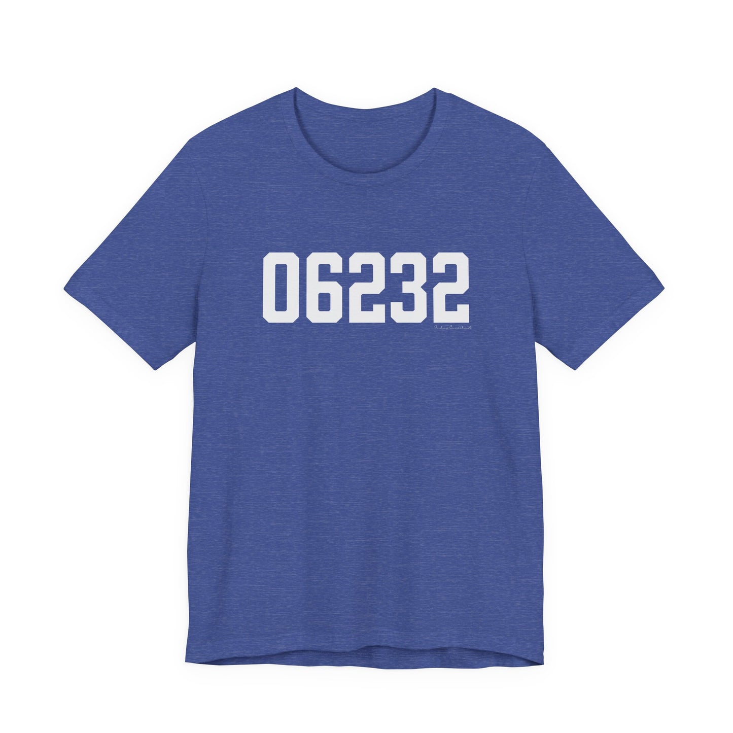 06232 Andover CT Zip Code Unisex Jersey Short Sleeve T-Shirt