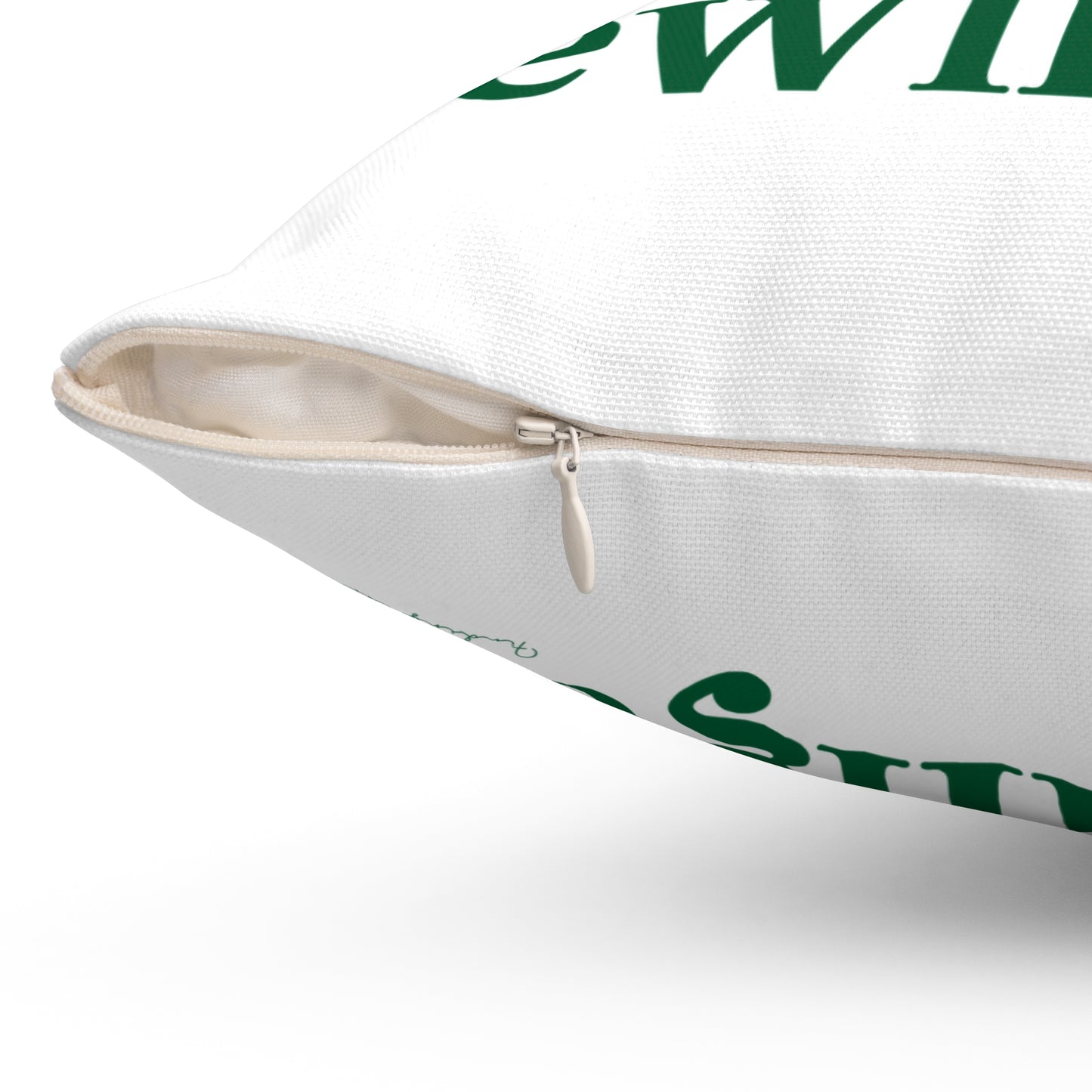 I Clover Newington Spun Polyester Square Pillow