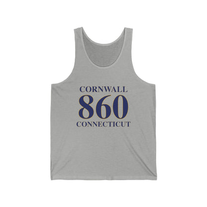 Cornwall 860 Connecticut Unisex Jersey Tank Top