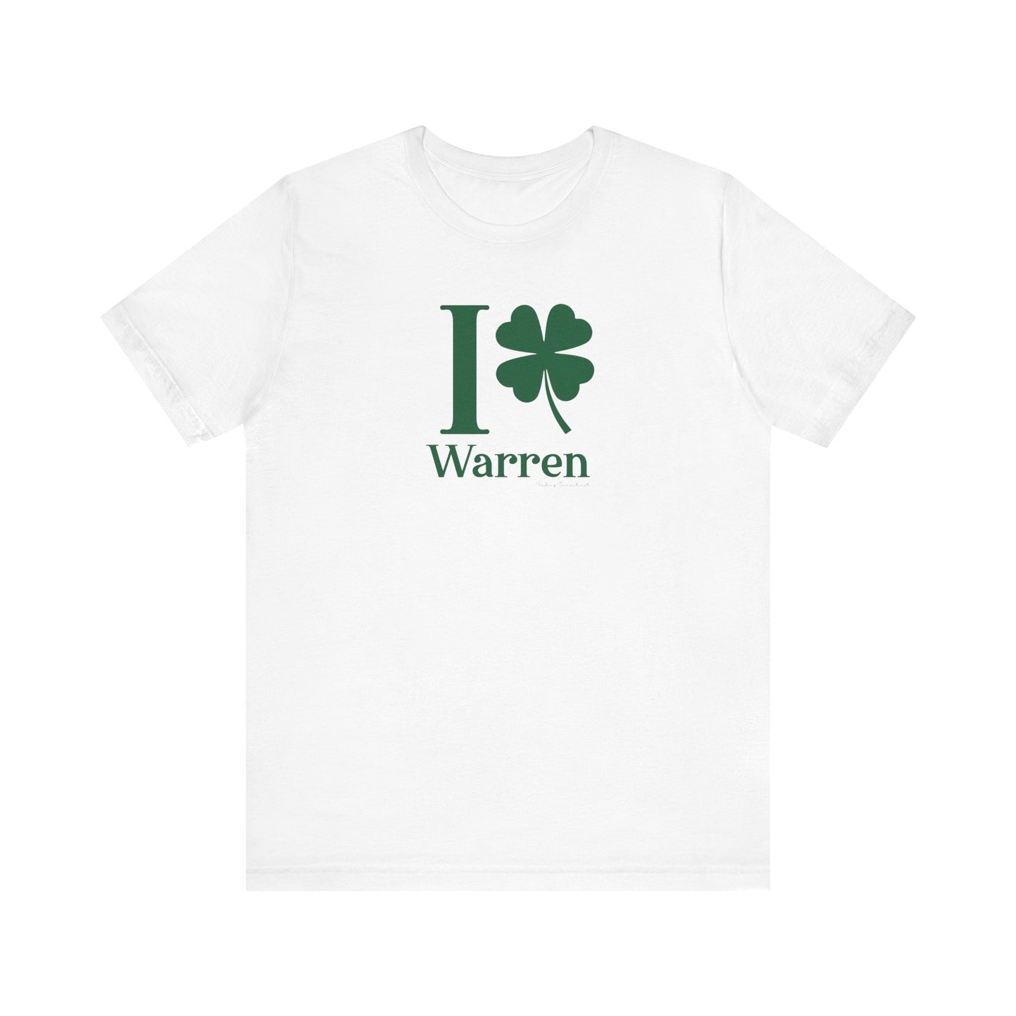 I Clover Warren Unisex Jersey Short Sleeve T-Shirt