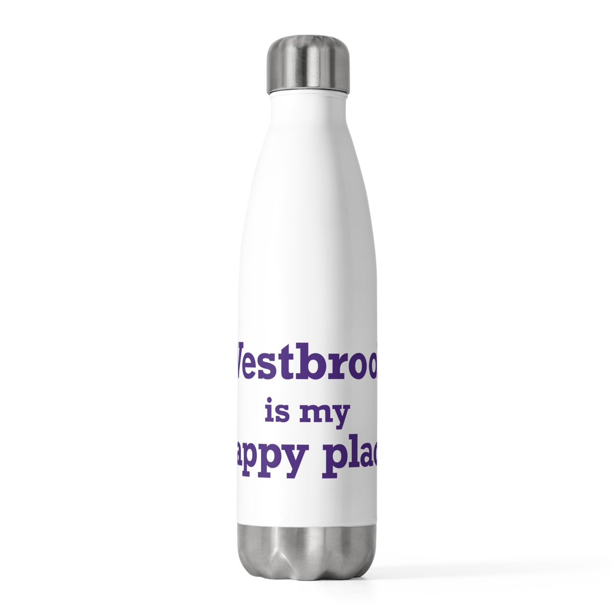 Westbrook is My Happy Place 20oz Insulated Bottle