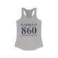 Haddam 860 Connecticut Women's Ideal Racerback Tank