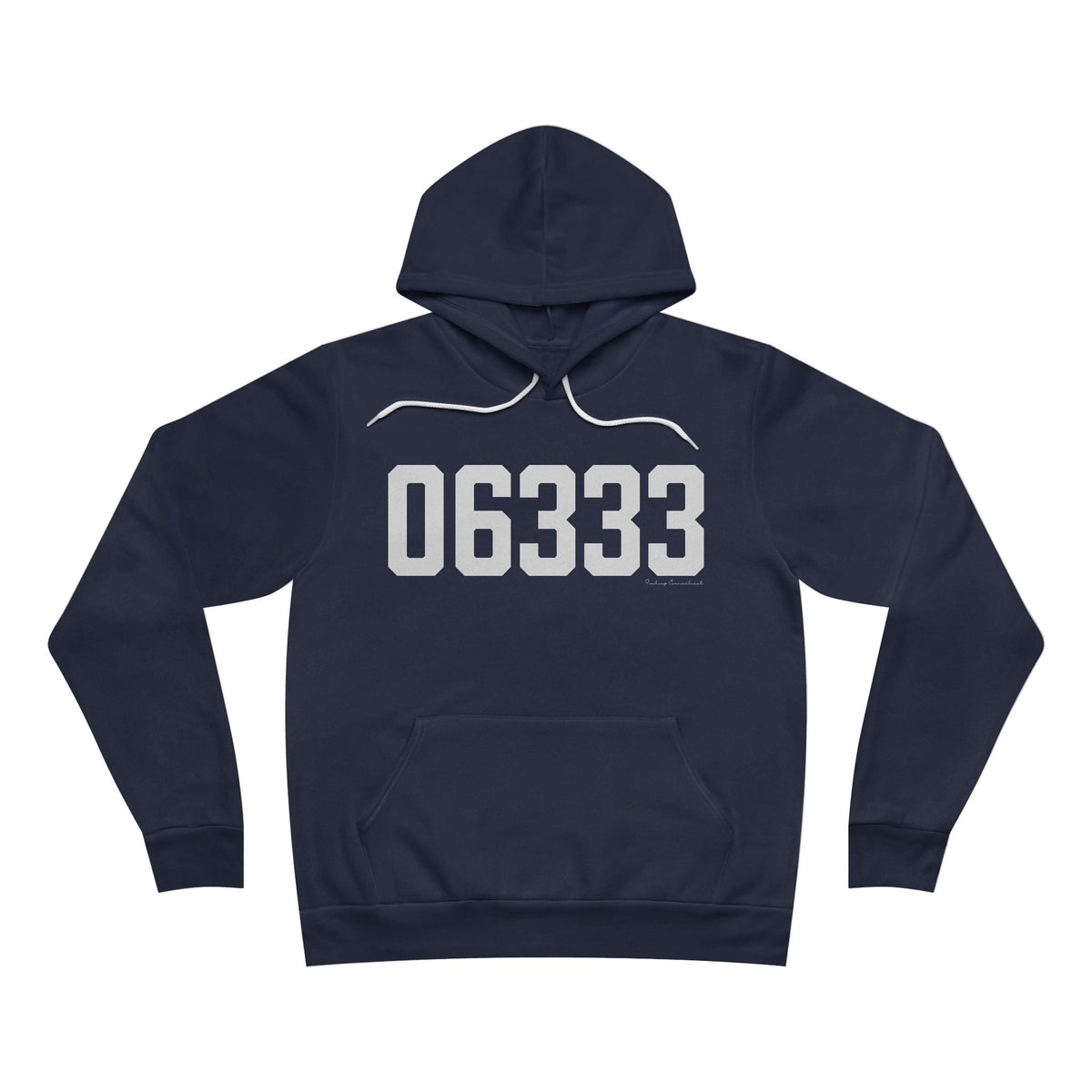 06333 East Lyme CT Zip Code Unisex Sponge Fleece Pullover Hoodie